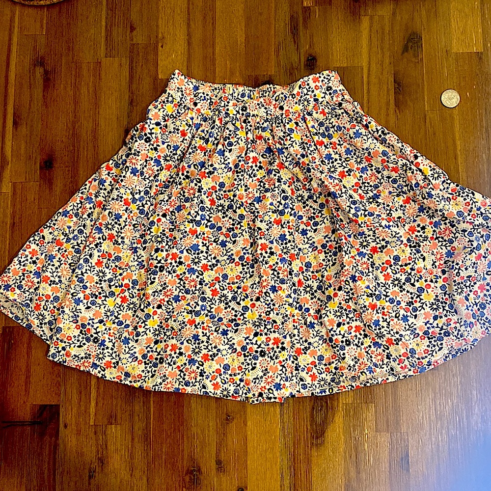 Tea Collection Floral Skirt 4T